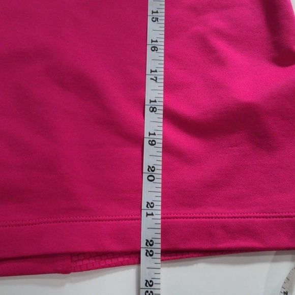 Adidas Pink 1/2 Zip Long Sleeve Top Medium - Picture 12 of 12